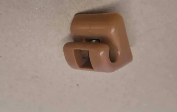 Mercedes-Benz W123 Sun visor clip/hook/bracket 