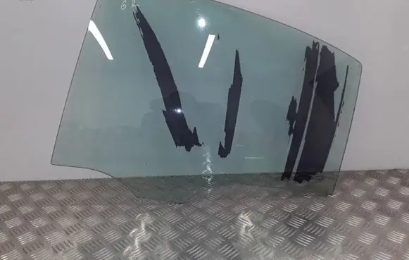 Peugeot 607 Rear door window glass 43R000677 DOT39AS2M35