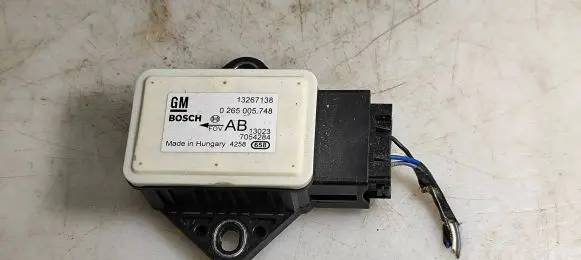 Opel Meriva B ESP acceleration yaw rate sensor 13267138 7054284 0265005748