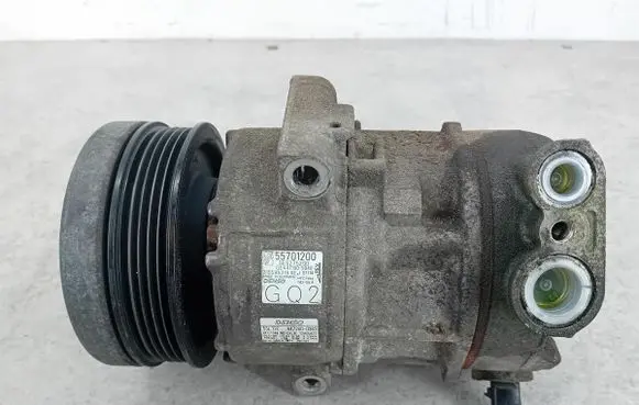 Opel Corsa D Air conditioning (A/C) compressor (pump) 55701200
