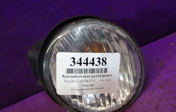 Front indicator light