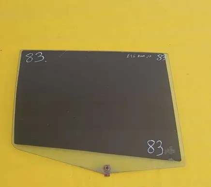 BMW 3 E46 Rear door window glass