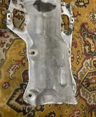 BMW 3 F30 F35 F31 Heat shield in engine bay 7241774 246400 AAL95WV7