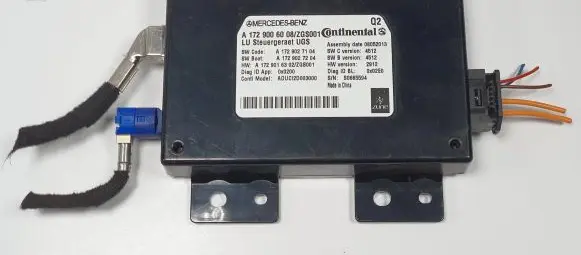 Mercedes-Benz C W204 Other control units/modules A1729006008