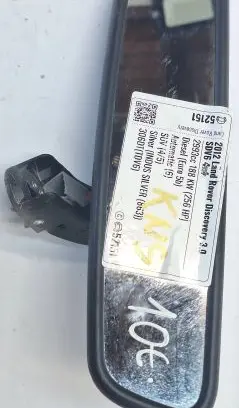 Land Rover Discovery 4 - LR4 Rear view mirror (interior) 6W9317E678AC 9052765 041412