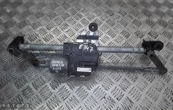 Front wiper linkage