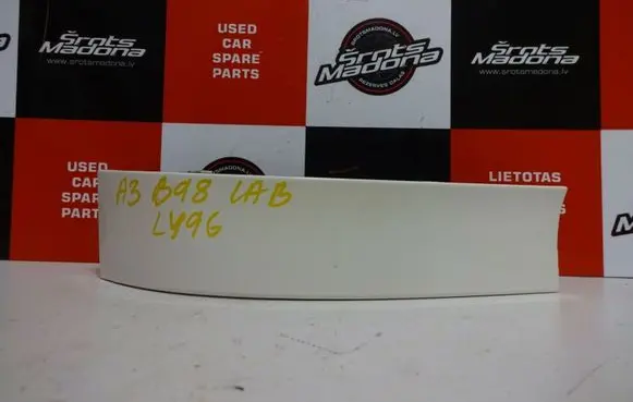 Audi A3 S3 8L Rear/tail light trim molding 8L0807872