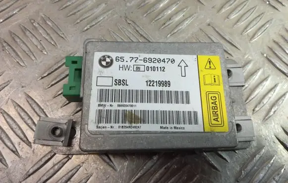 BMW 7 E65 E66 Airbag control unit/module 6920470