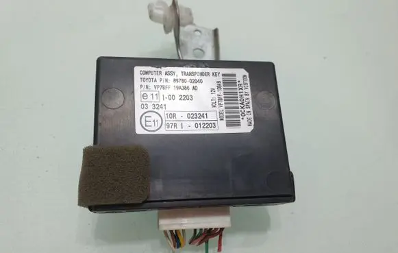 Immobilizer control unit/module