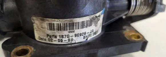 Saab 9-5 Electric throttle body valve 1S7G9E926JA