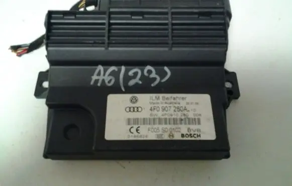 Audi A6 S6 C6 4F Power management control unit 4F0907280A 4F0910280