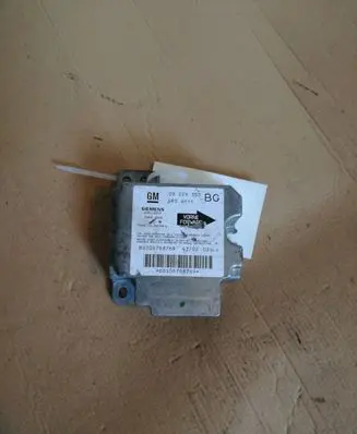 Opel Zafira A Airbag control unit/module 09229303BG