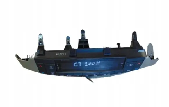 Lexus CT 200H Climate control unit
