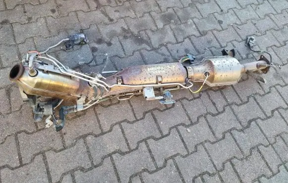 Nissan Navara D23 Catalyst/FAP/DPF particulate filter 