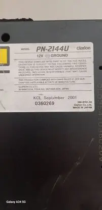 Citroen C5 CD/DVD changer CAA355
