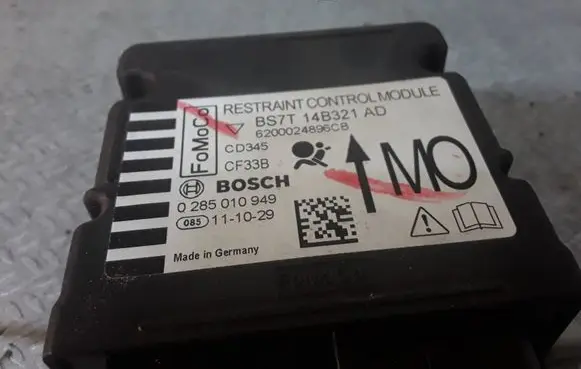 Ford Mondeo MK IV Airbag control unit/module BS7T14B321AD 0285010949