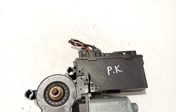 Front door window regulator motor