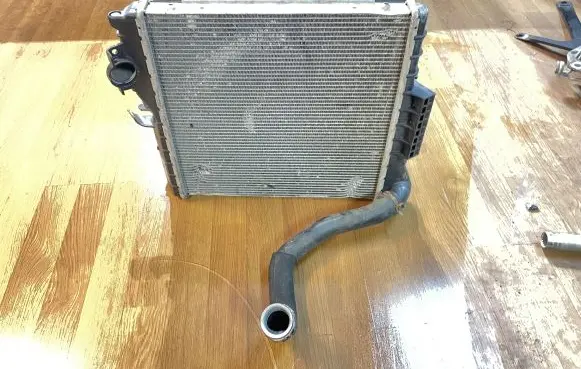 Porsche 911 991 A/C cooling radiator (condenser) 99110614101