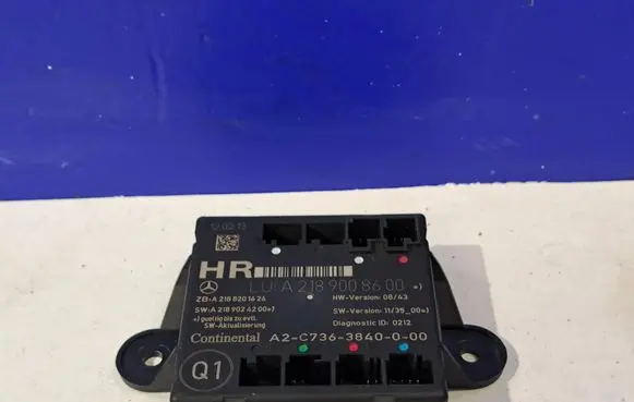 Mercedes-Benz E W212 Door control unit/module A2189008600 A2188201626