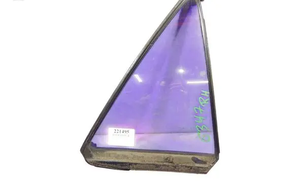 Mazda 323 Front door window glass four-door 
