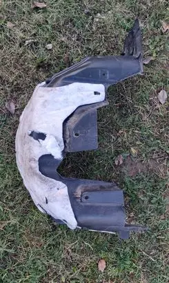 Opel Mokka X Rear arch fender liner splash guards 9835149380