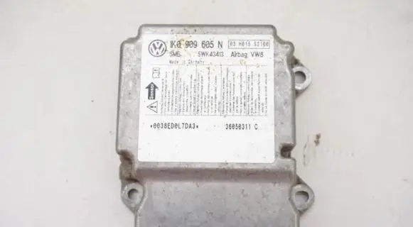Volkswagen Golf Plus Airbag control unit/module 1K0909605N