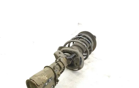 Front shock absorber with coil spring