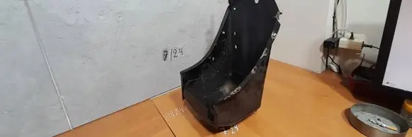 Renault Twingo II Front wheel arch liner splash guards 7751477751
