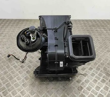 Interior heater climate box assembly