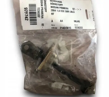 Nissan Primera Front door check strap stopper 80430AV600