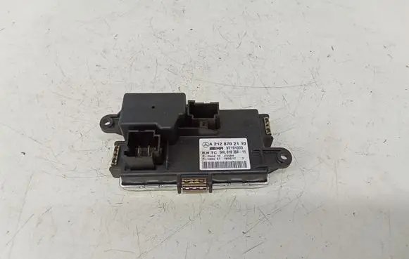 Mercedes-Benz E W212 Heater blower motor/fan resistor A2128702110