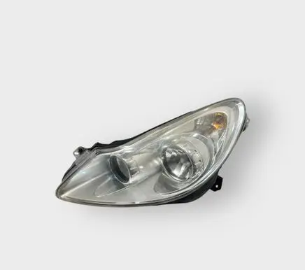 Opel Corsa D Headlight/headlamp 13186381 89313290