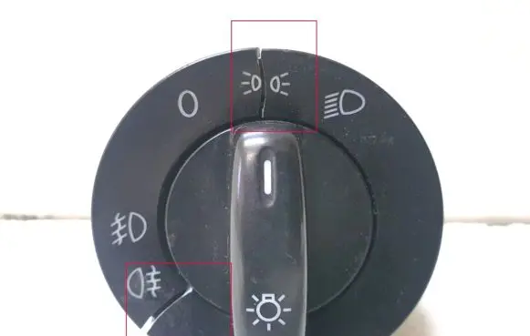 Volkswagen Jetta V Light switch 1K0941431A