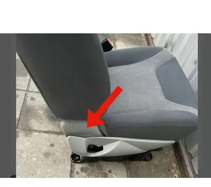 Renault Trafic II (X83) Seat trim 2777P216 2777P219