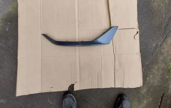 Seat Ateca Front bumper splitter molding 575853712A