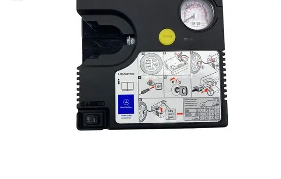 Mercedes-Benz C W204 Tire air pump compressor A2465840138 A0005832202
