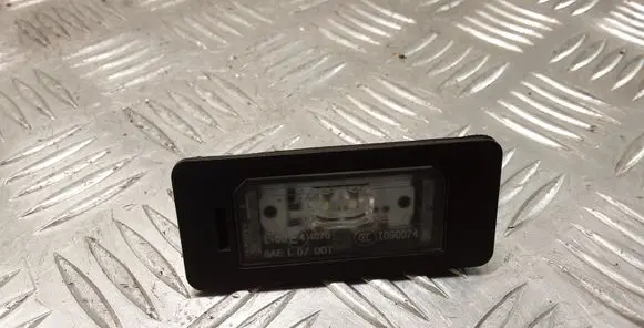 Number plate light