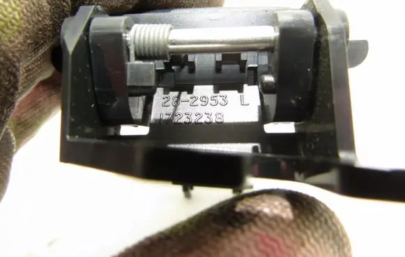 Peugeot 3008 I Seat back rest control lever/handle 1723238