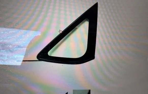 Toyota Prius (XW20) Rear vent window glass 6271047011