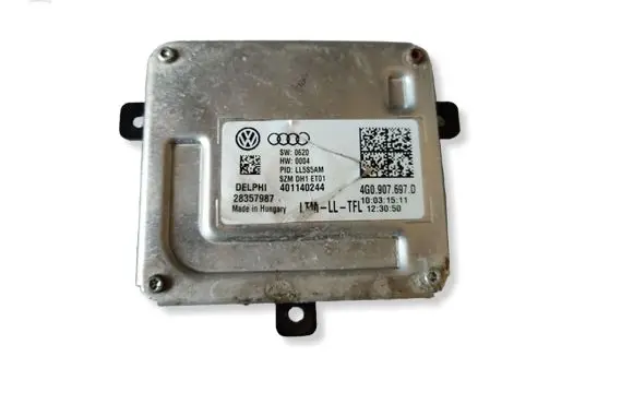 Audi A6 C7 Headlight ballast module Xenon 4G0907697D