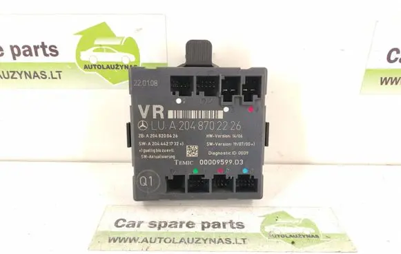 Mercedes-Benz C W204 Door control unit/module 2048702226 2048200426