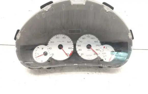 Peugeot 206 Speedometer (instrument cluster) 9648836680