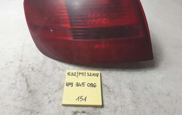 Audi A6 S6 C6 4F Rear/tail lights 4F9945095
