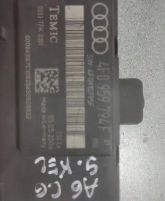 Audi A6 S6 C6 4F Door control unit/module 4F0959794F 05052006 4F0910795F