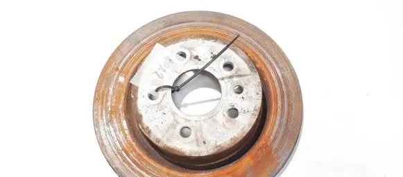 Volvo S40 Rear brake disc neventiliuojamas