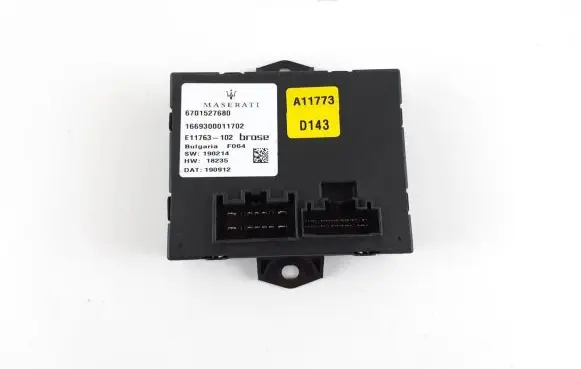 Maserati Levante Tailgate/trunk control unit/module 6701527680