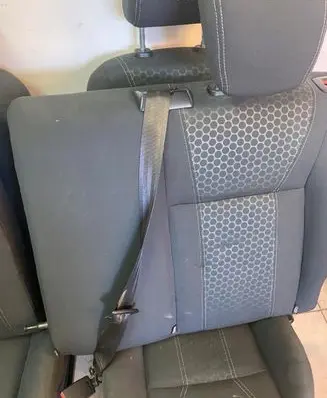 Ford Fiesta Second row seats 