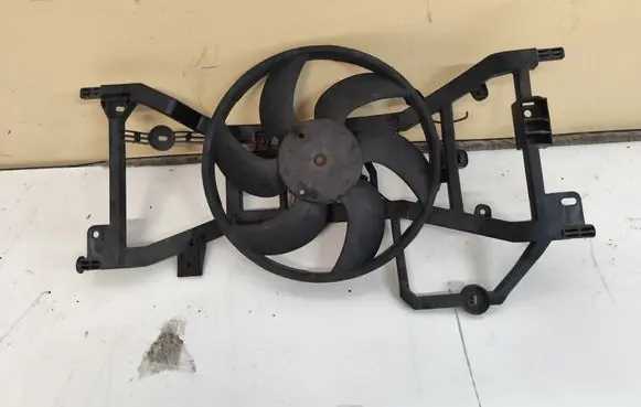 Dacia Sandero II Electric radiator cooling fan 214810048R 3422
