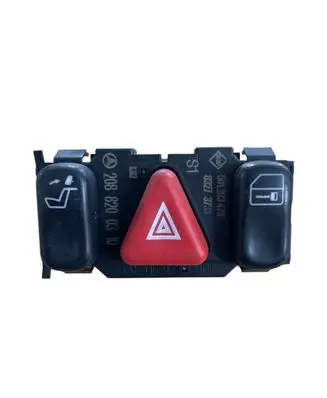 Mercedes-Benz E W210 Hazard light switch 501283478 2088200310 83273733