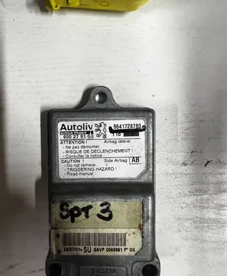 Peugeot 206 Airbag control unit/module 9641728780 600279100